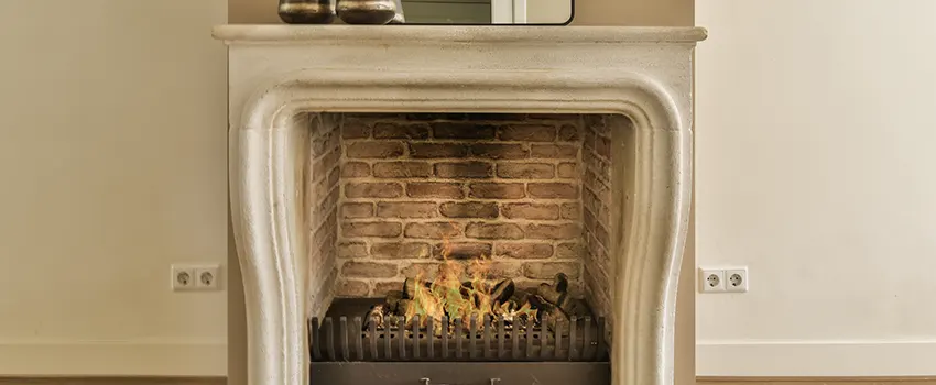 Vintage-style Fireplace Redesign in Perth Amboy, New Jersey