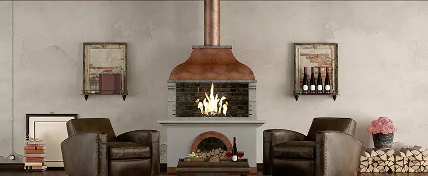 Thelin Hearth Products Providence Pellet Insert Fireplace Installation in Perth Amboy, NJ