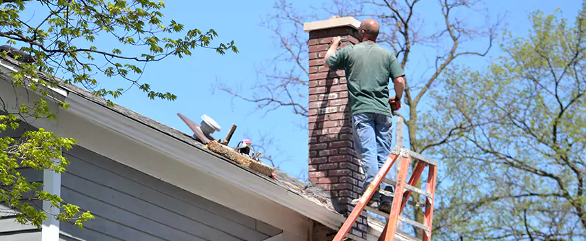 Vinyl and PVC Chimney Flashing Installation in Perth Amboy, NJ