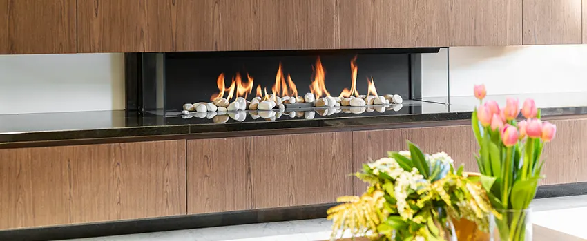 Double-height Fireplace Design Refurbishment in Perth Amboy, New Jersey