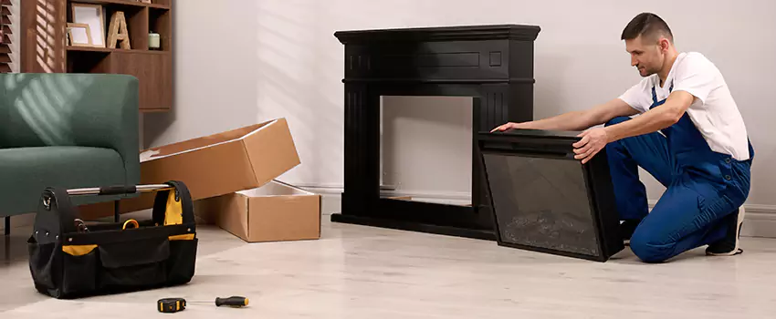 Old Rusted Metal Fireplace Repair And Replacement in Perth Amboy, NJ