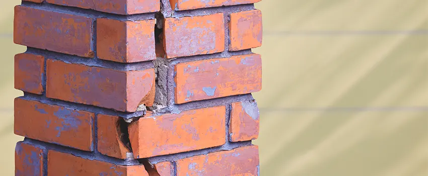 Repairing Cracked Porcelain Tiles for Fireplace in Perth Amboy, NJ